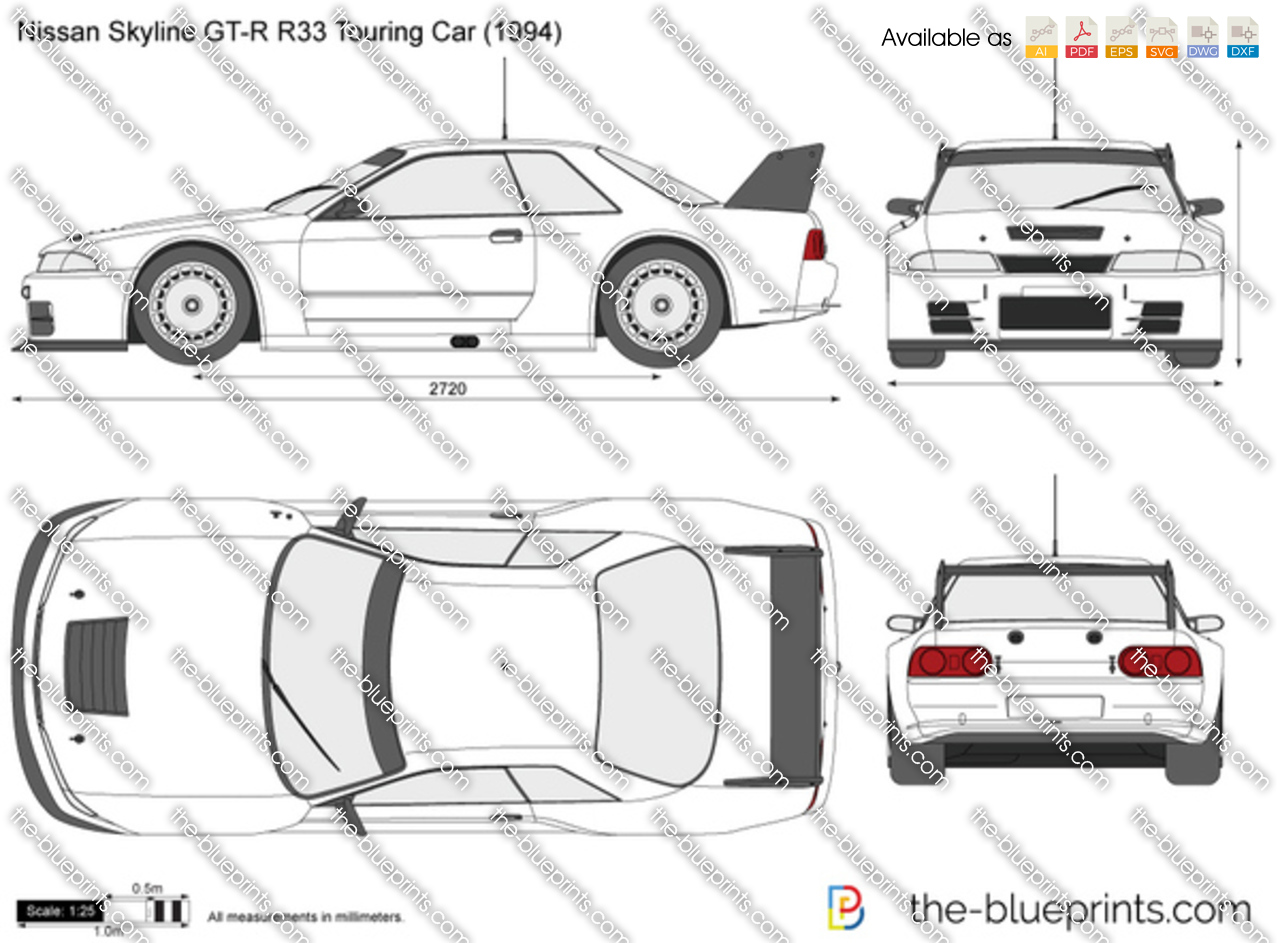 Nissan Skyline GT-R R33 Touring Car