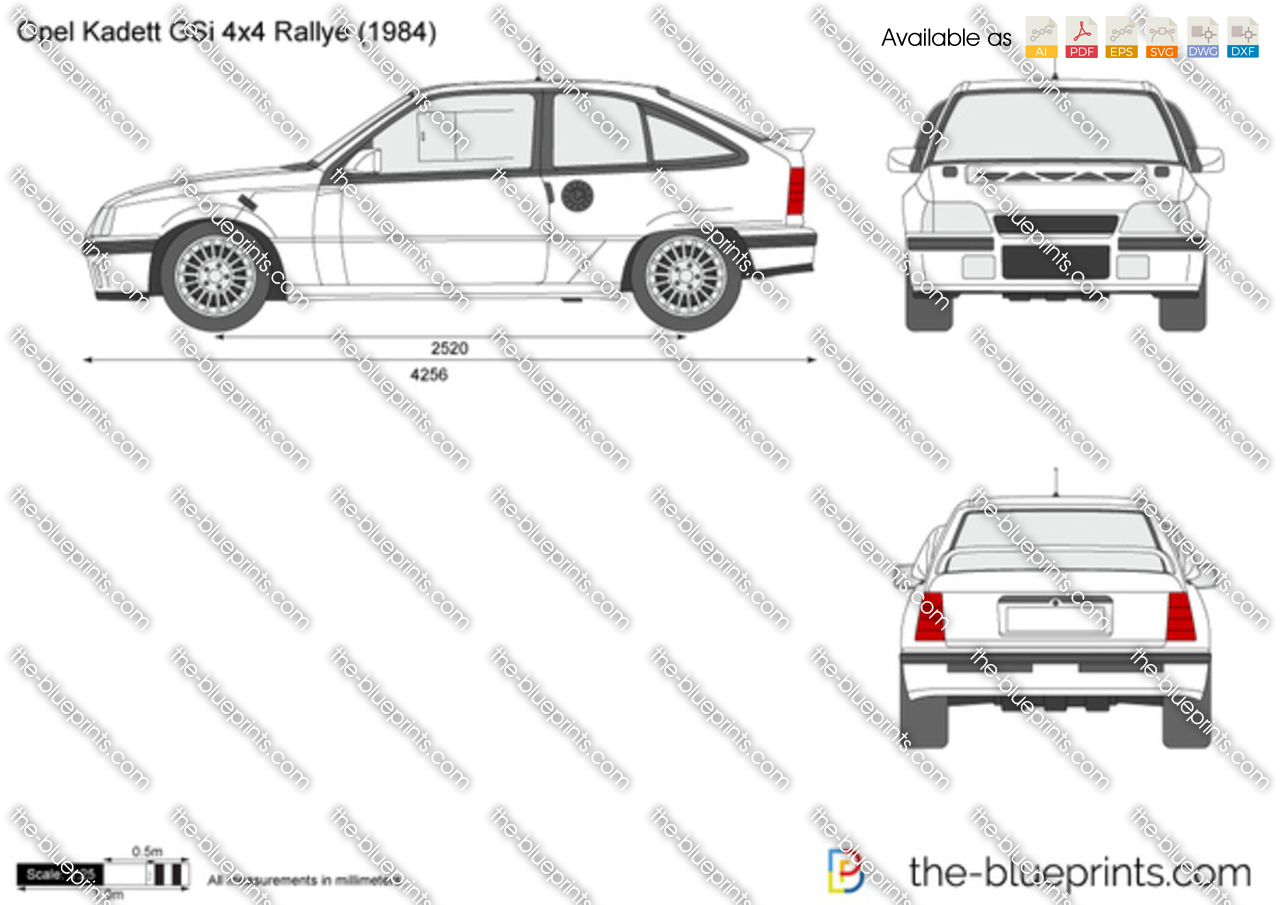Opel Kadett GSi 4x4 Rallye