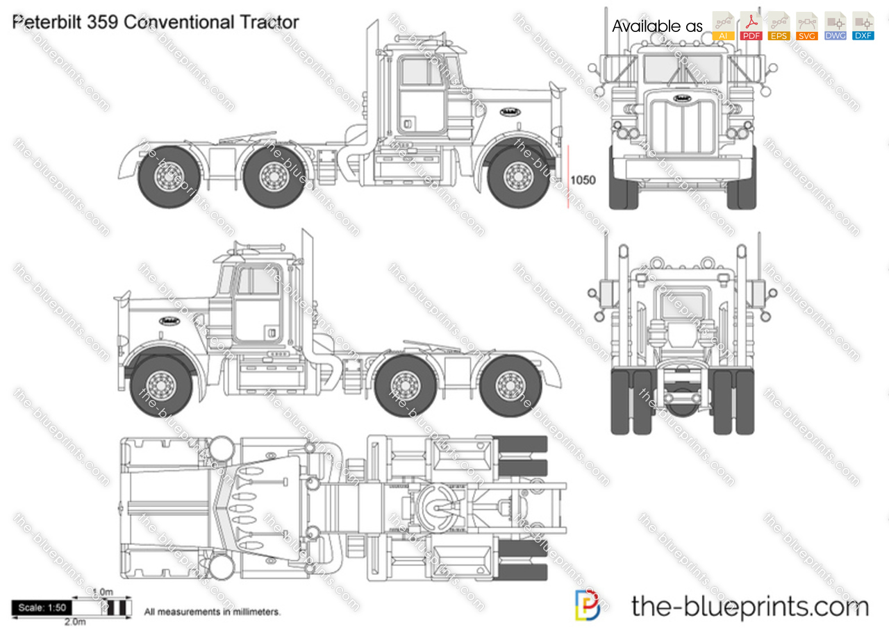 Peterbilt 359 Conventional Tractor