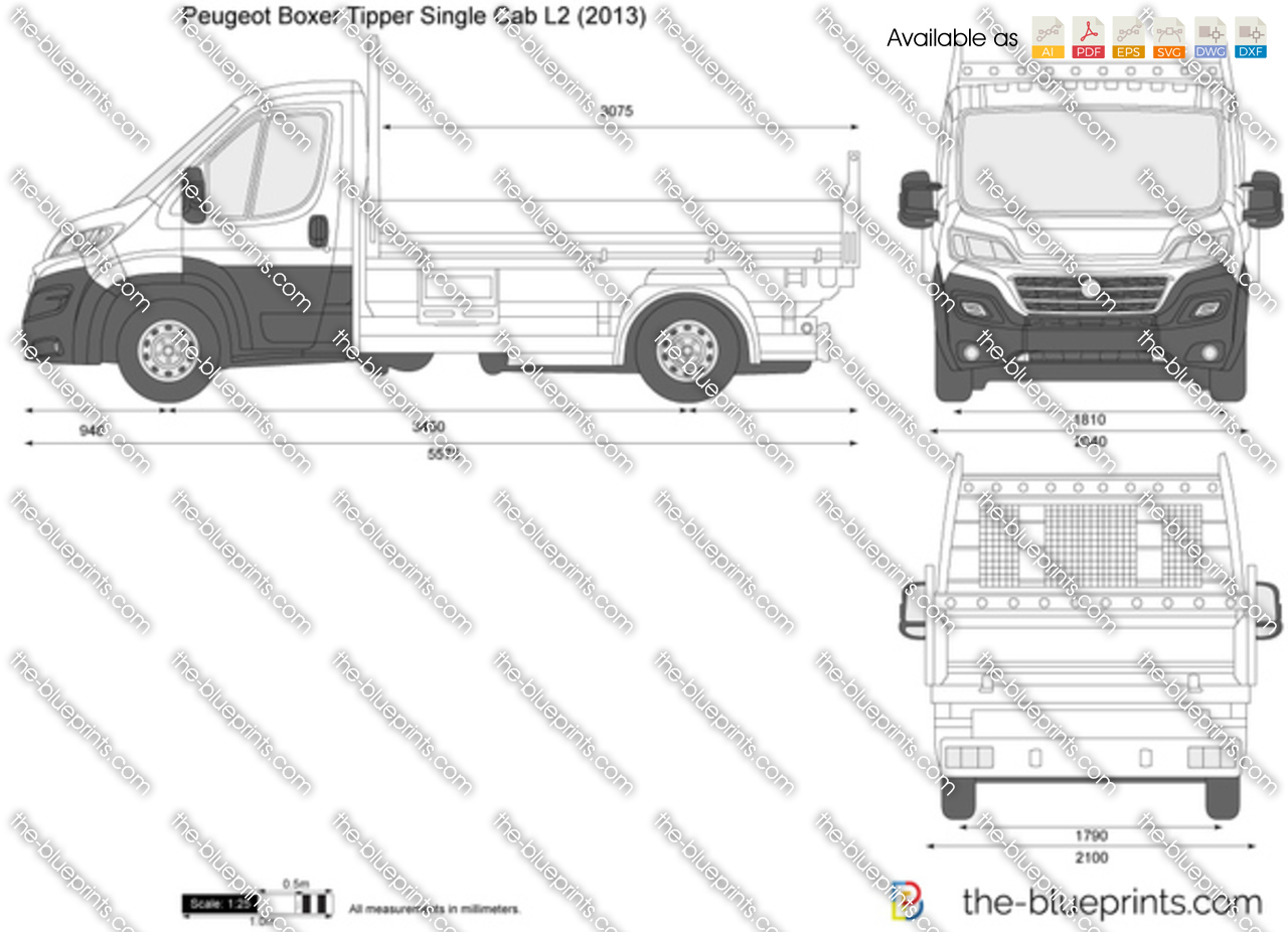 Peugeot Boxer Tipper Single Cab L2