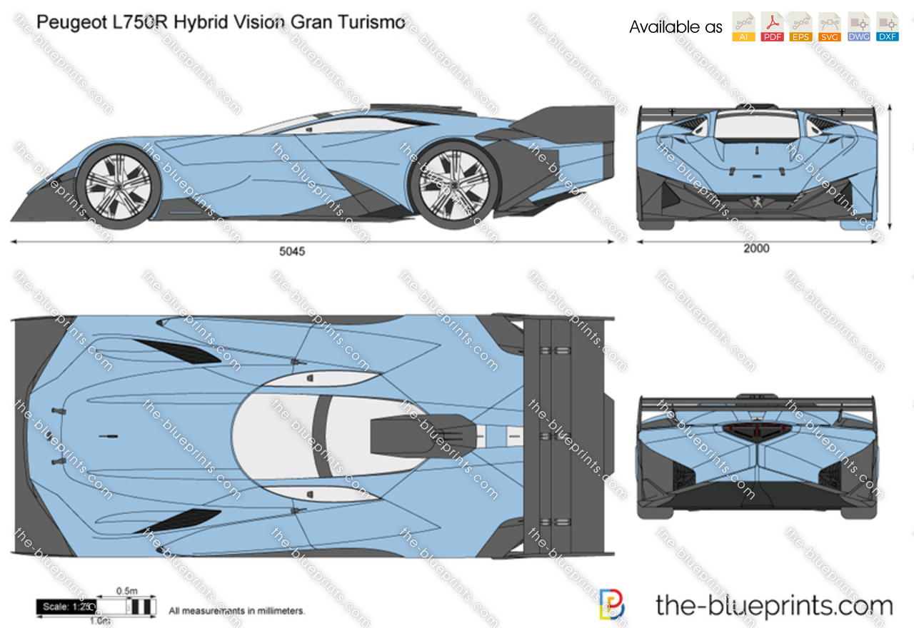 Peugeot L750R Hybrid Vision Gran Turismo