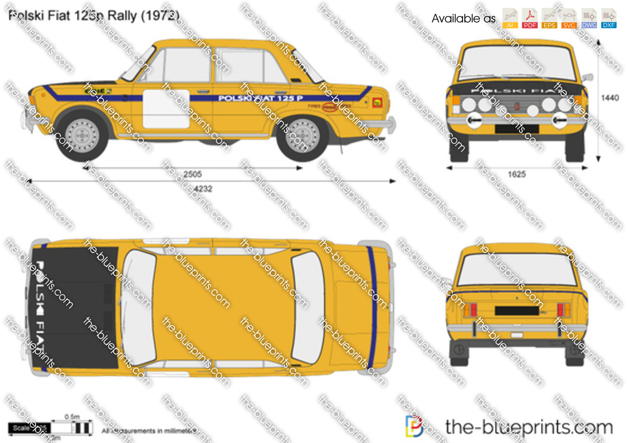 Polski Fiat 125p Rally