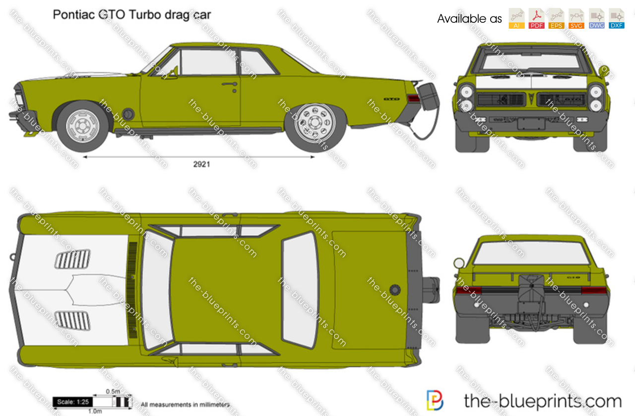 Pontiac GTO Turbo drag car