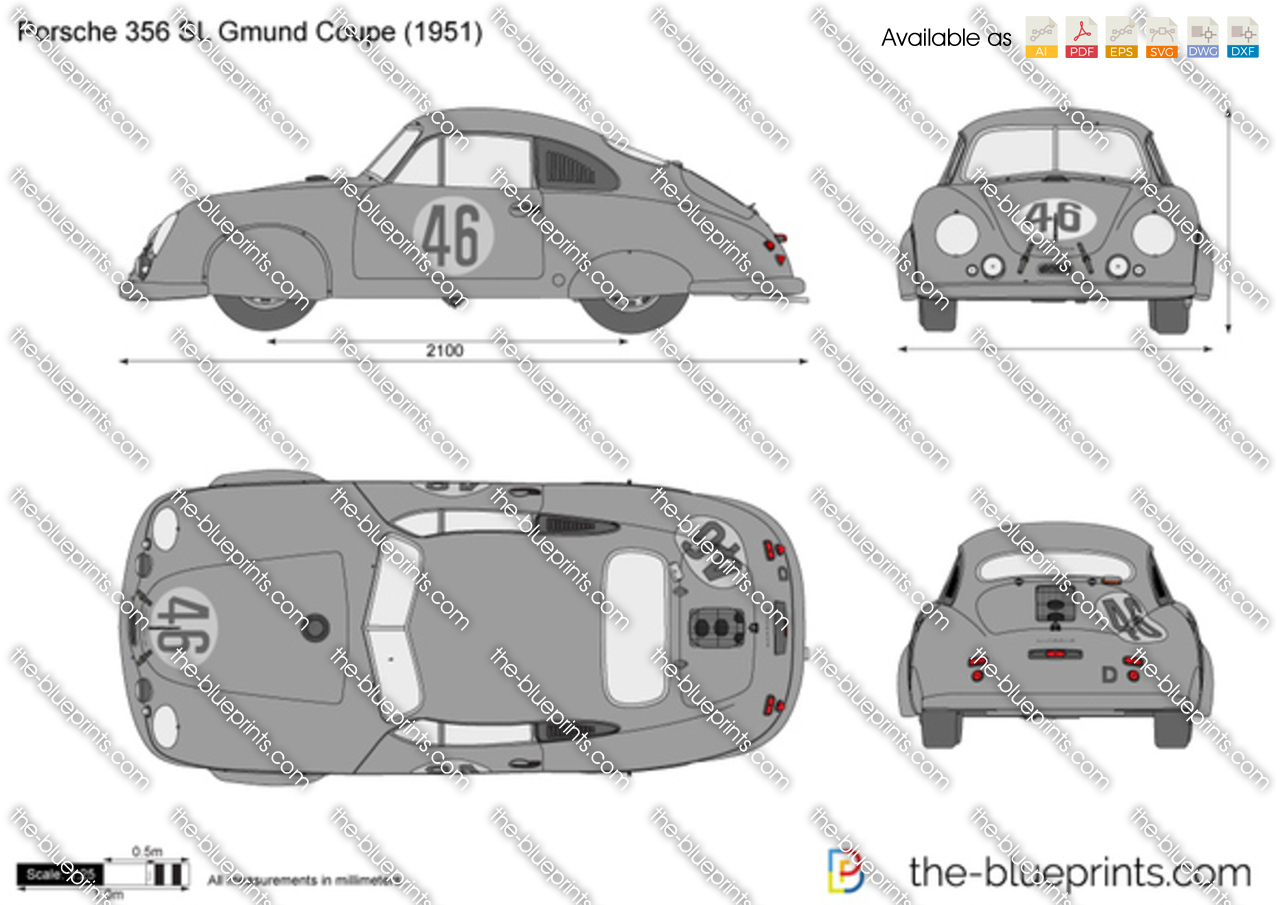 Porsche 356 SL Gmund Coupe