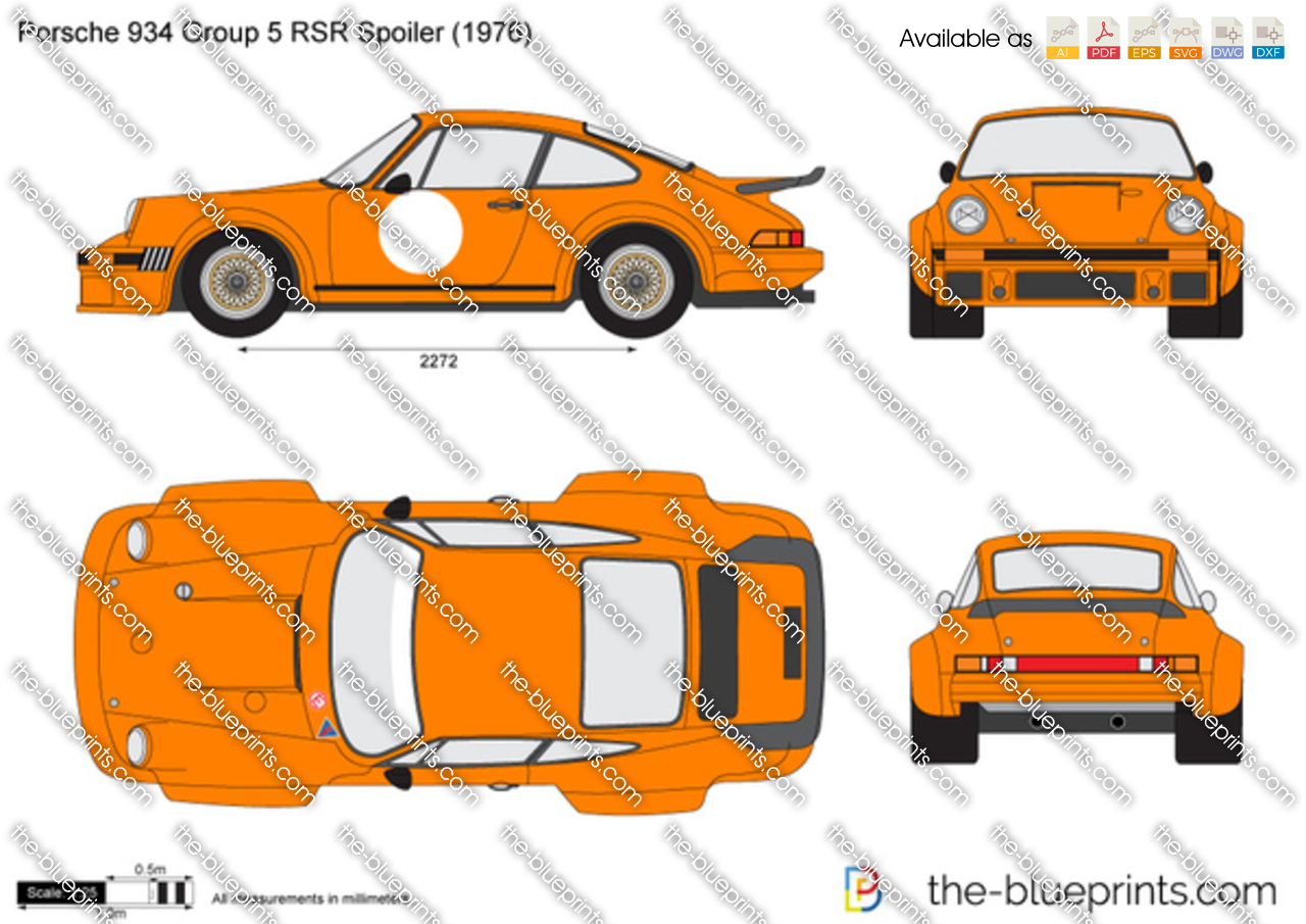 Porsche 934 Group 5 RSR Spoiler