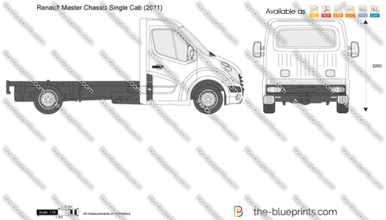 Renault Master Chassis Single Cab