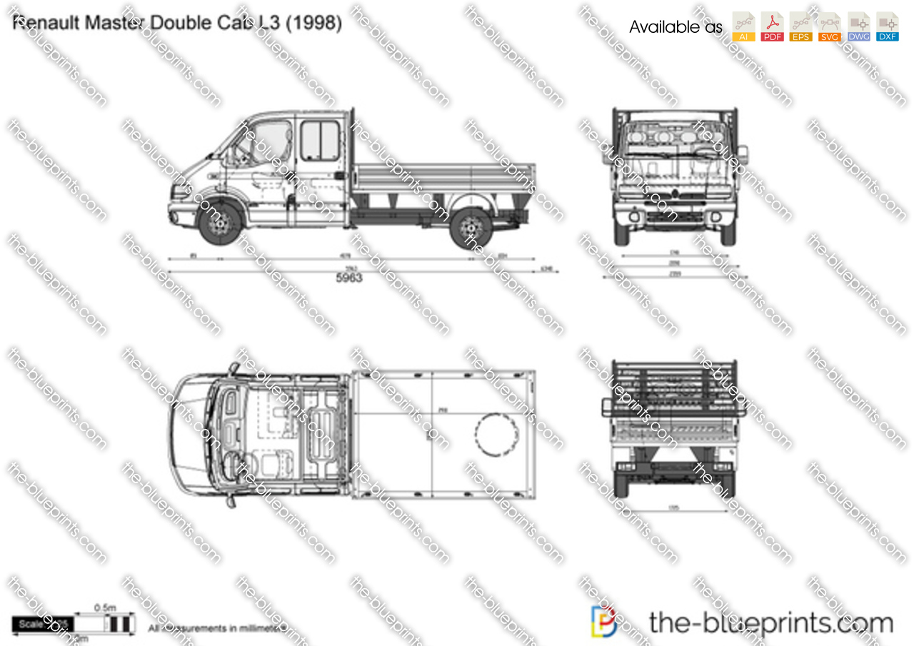 Renault Master Double Cab L3