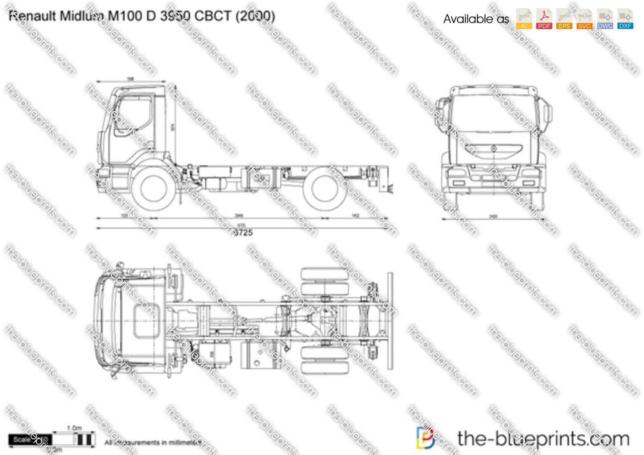 Renault Midlum M100 D 3950 CBCT