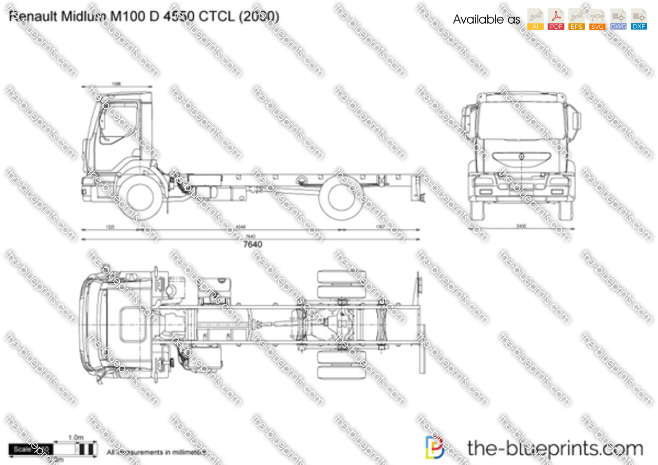 Renault Midlum M100 D 4550 CTCL