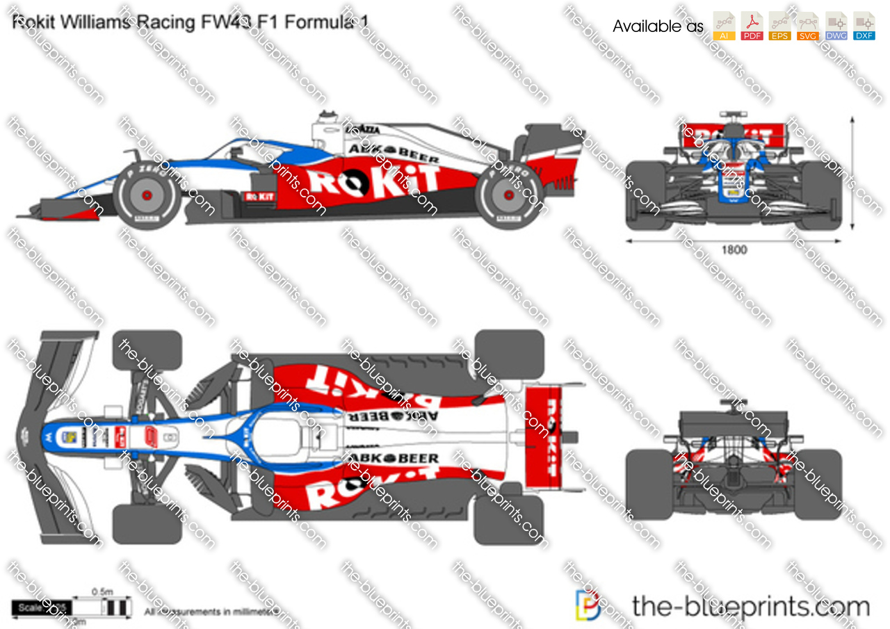 Rokit Williams Racing FW43 F1 Formula 1