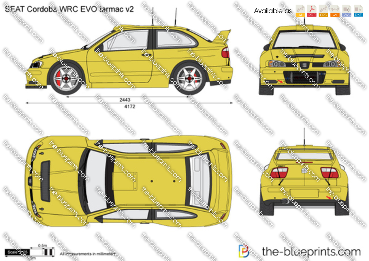 SEAT Cordoba WRC EVO tarmac v2