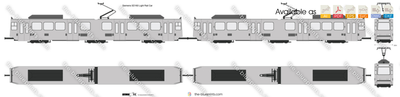 Siemens SD160 Light Rail Car