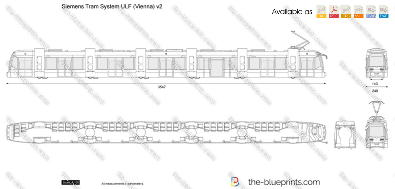 Siemens Tram System ULF (Vienna) v2