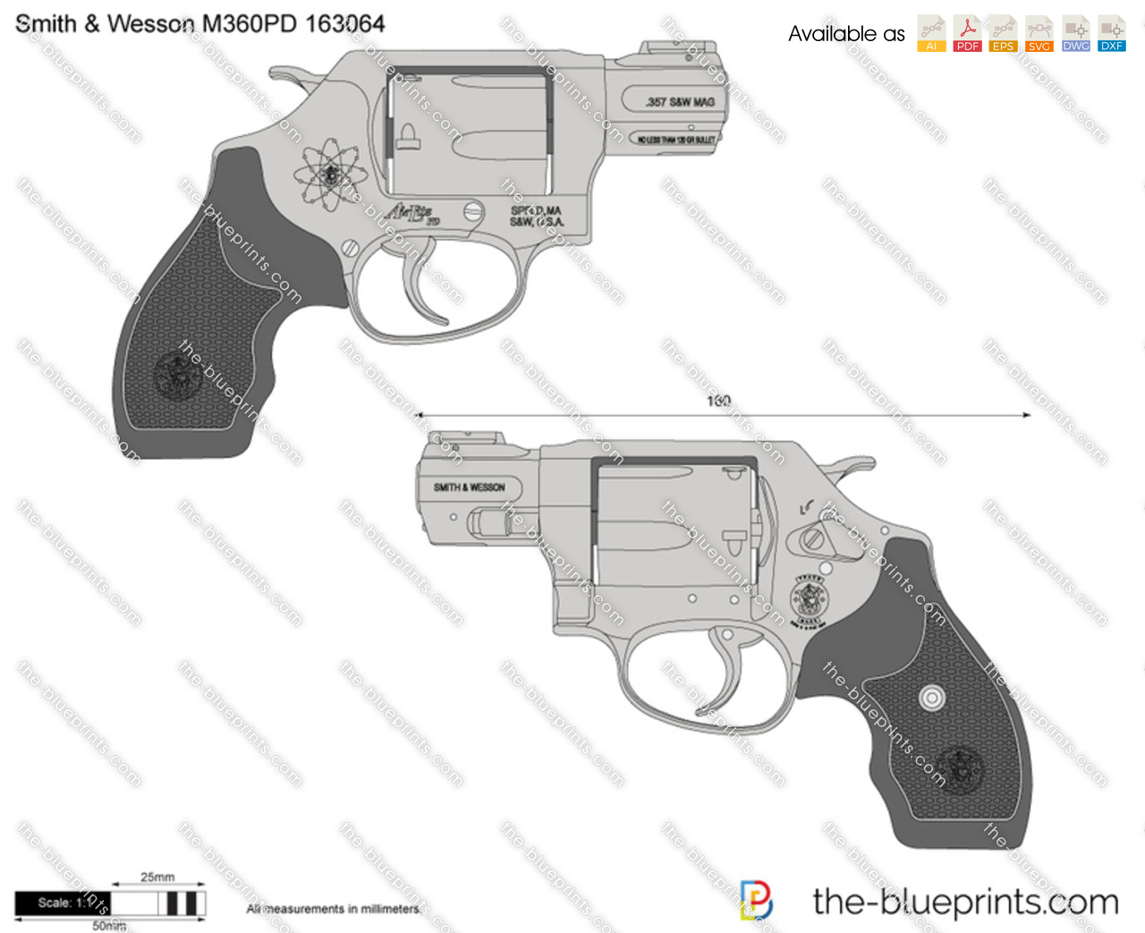 Smith & Wesson M360PD 163064
