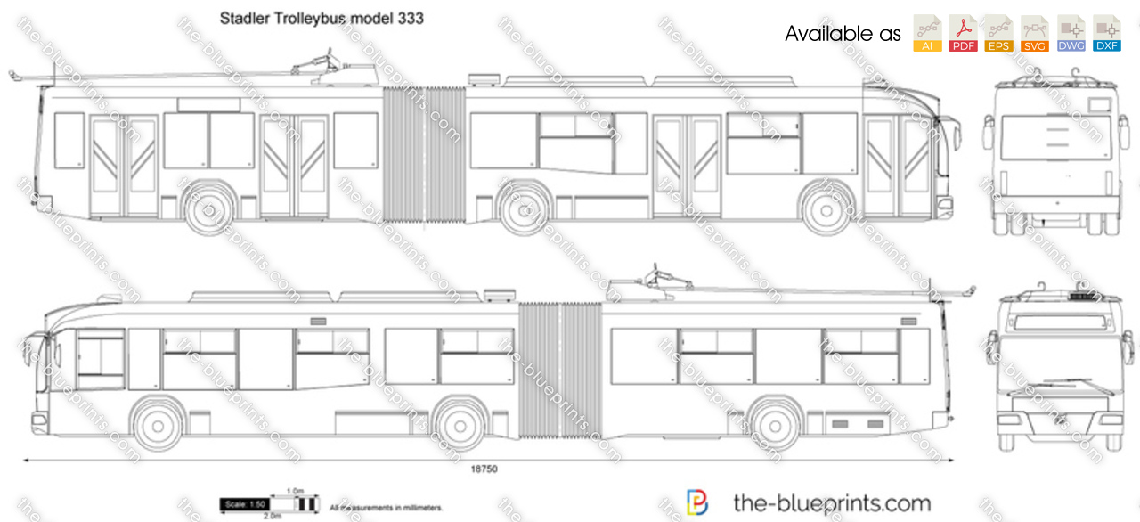 Stadler Trolleybus model 333