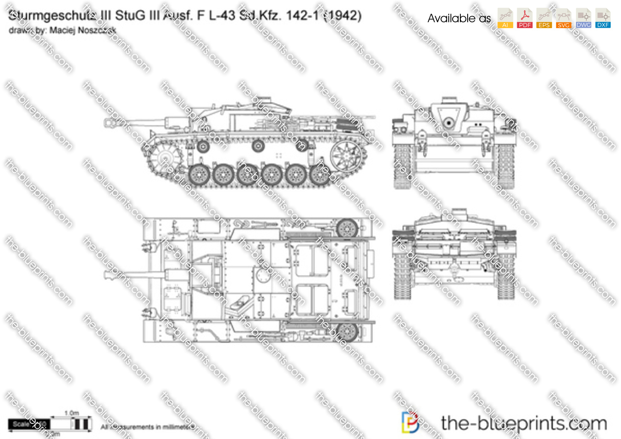 Sturmgeschutz III StuG III Ausf. F L-43 Sd.Kfz. 142-1