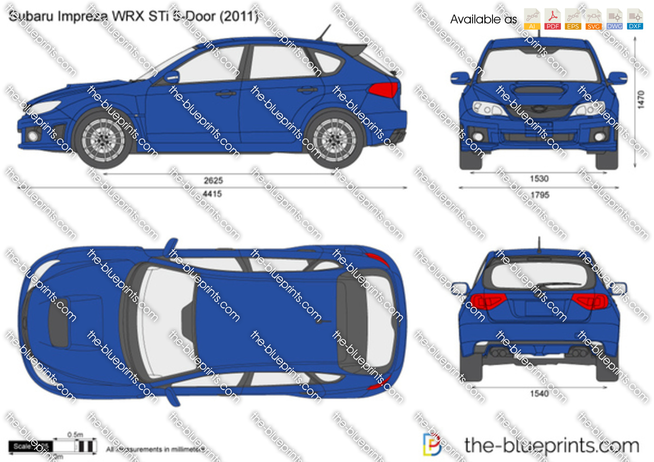 Subaru Impreza WRX STi 5-Door