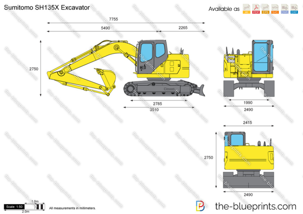 Sumitomo SH135X Excavator