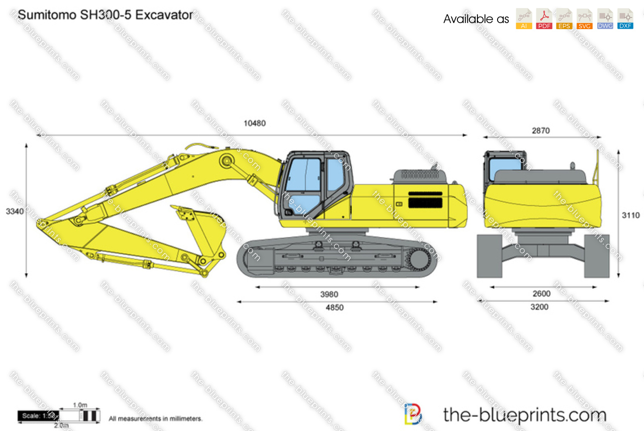 Sumitomo SH300-5 Excavator