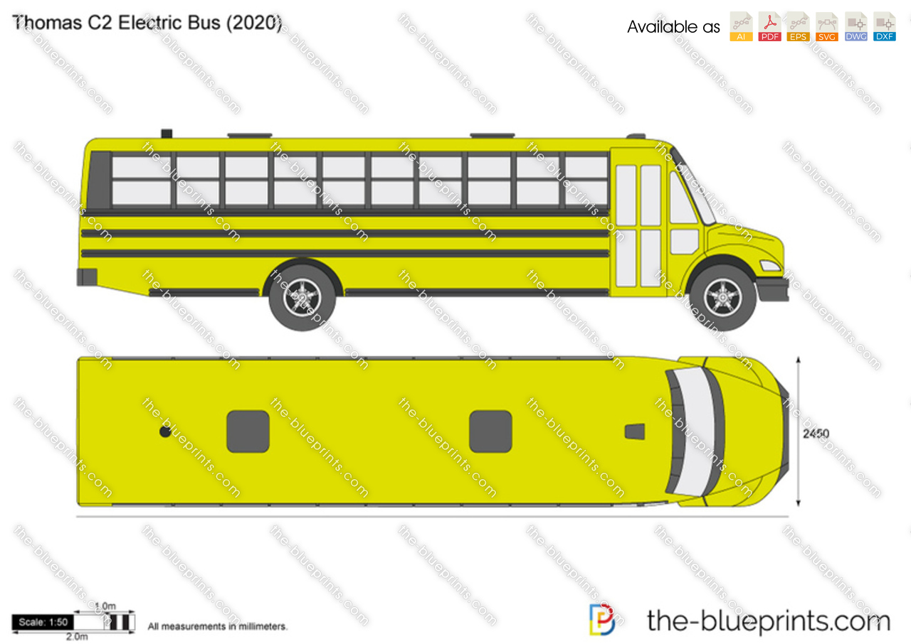 Thomas C2 Electric Bus