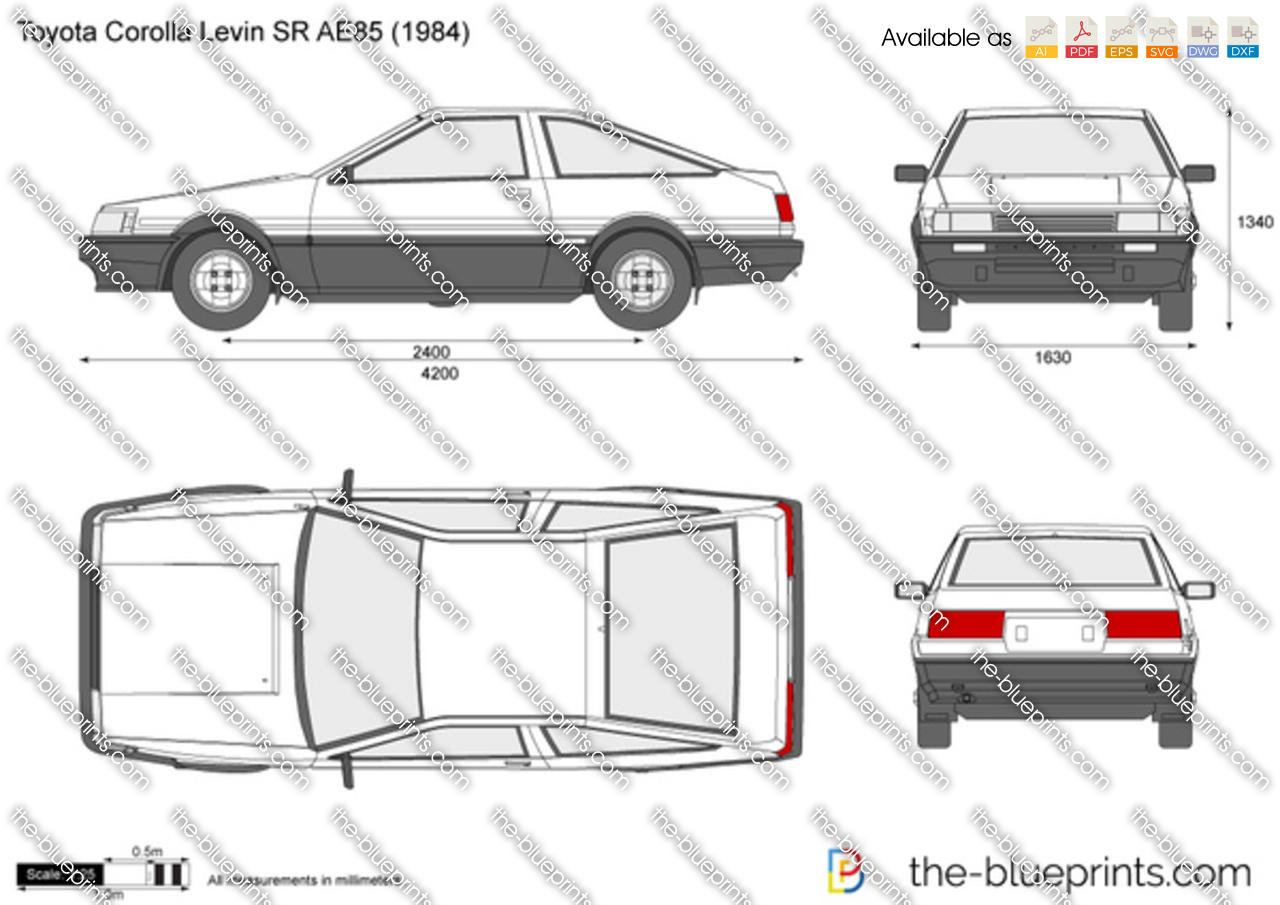 Toyota Corolla Levin SR AE85