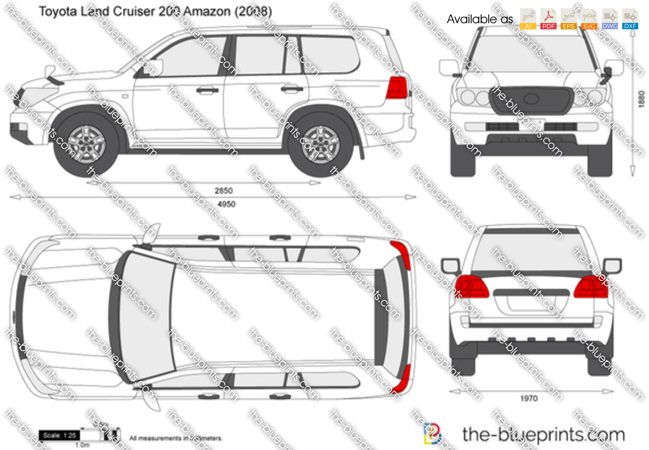 Toyota Land Cruiser 200 Amazon