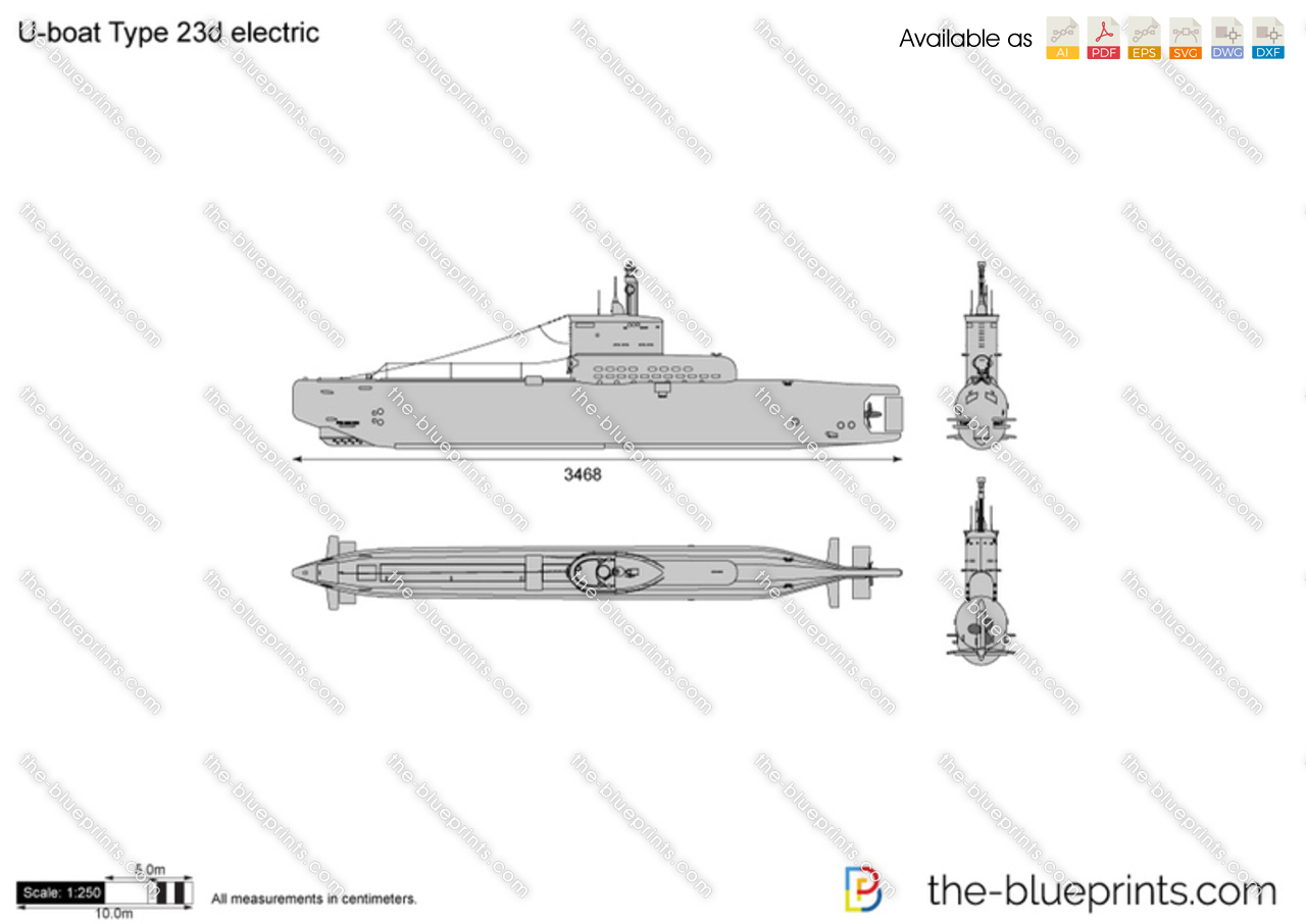 U-boat Type 23d electric