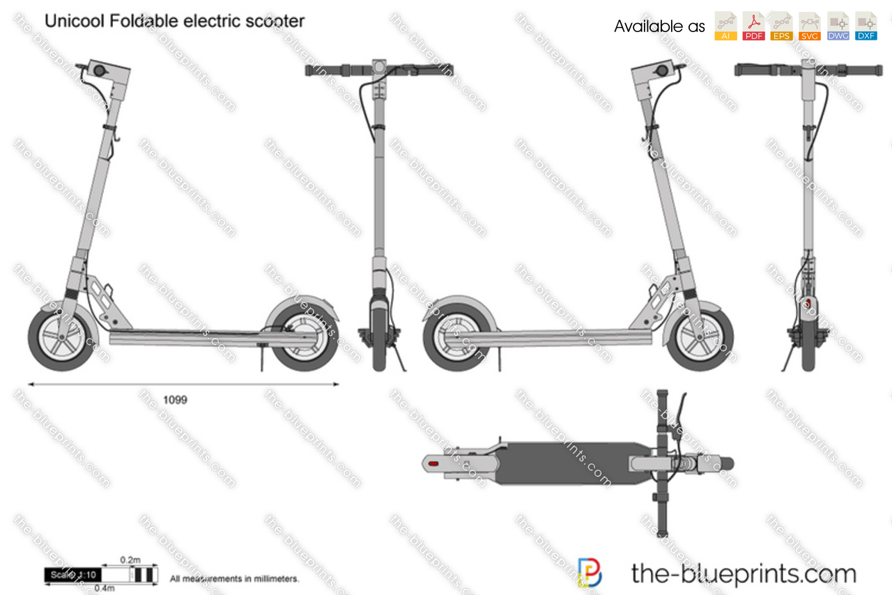 Unicool Foldable electric scooter