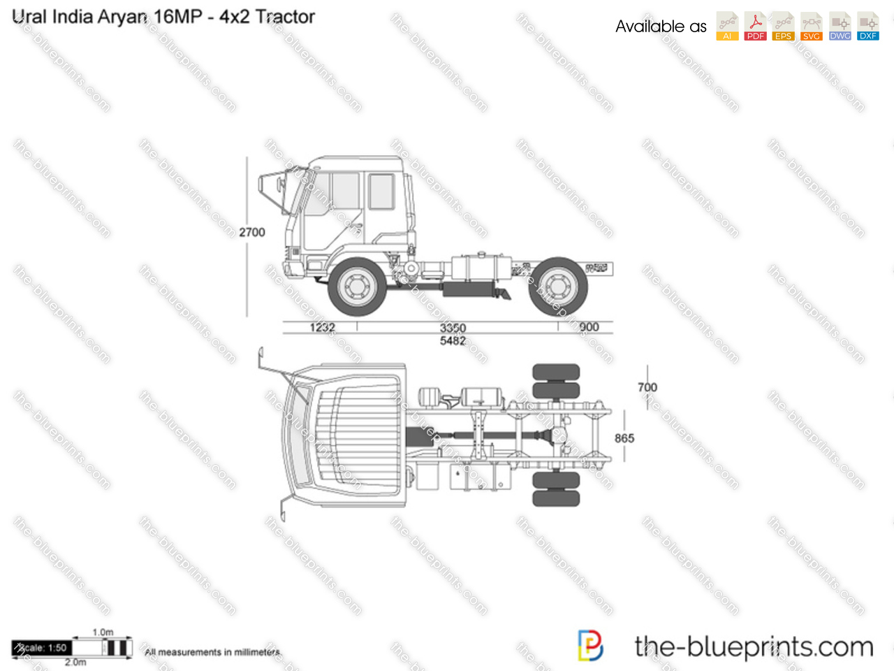 Ural India Aryan 16MP - 4x2 Tractor