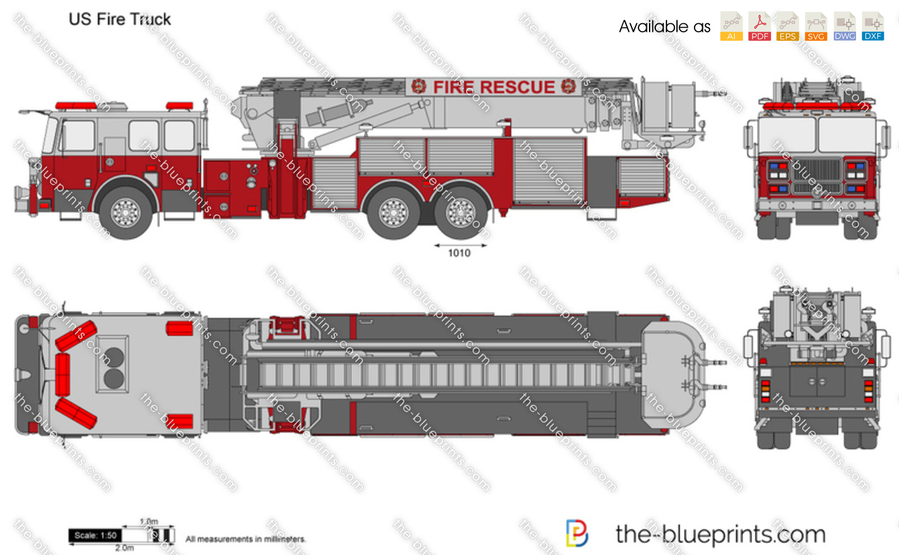US Fire Truck