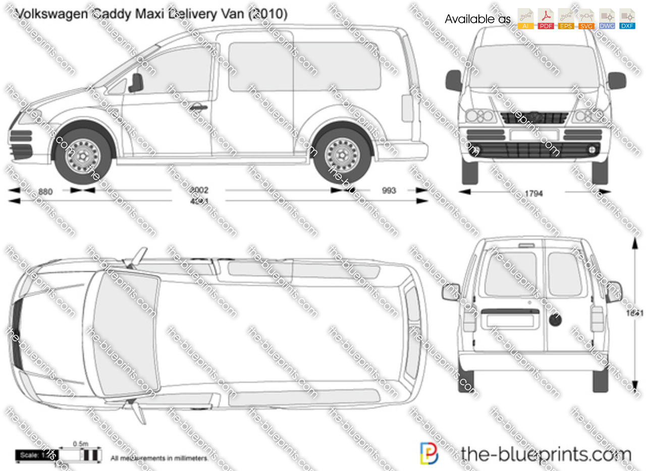 Volkswagen Caddy Maxi Delivery Van