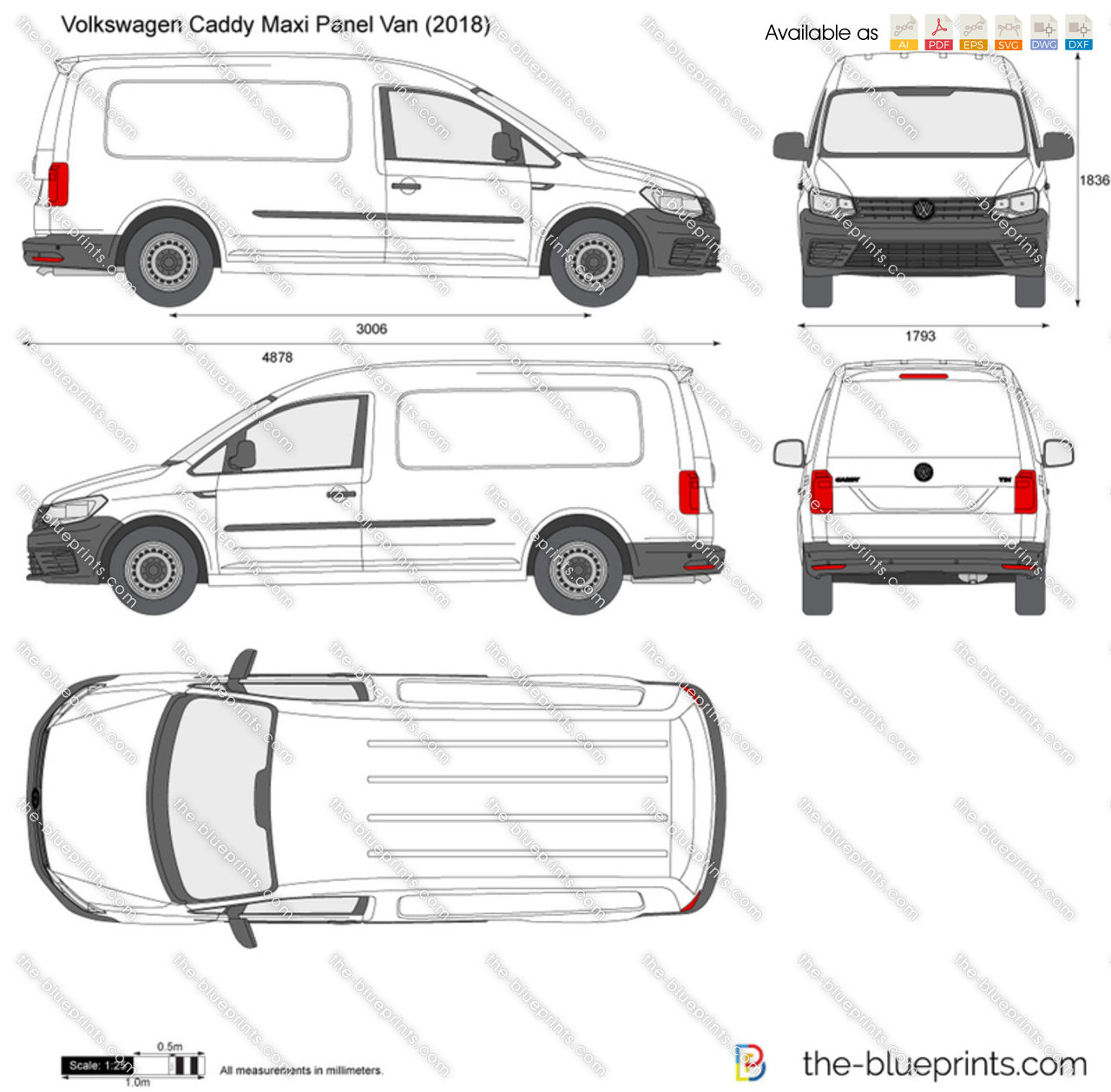 Volkswagen Caddy Maxi Panel Van