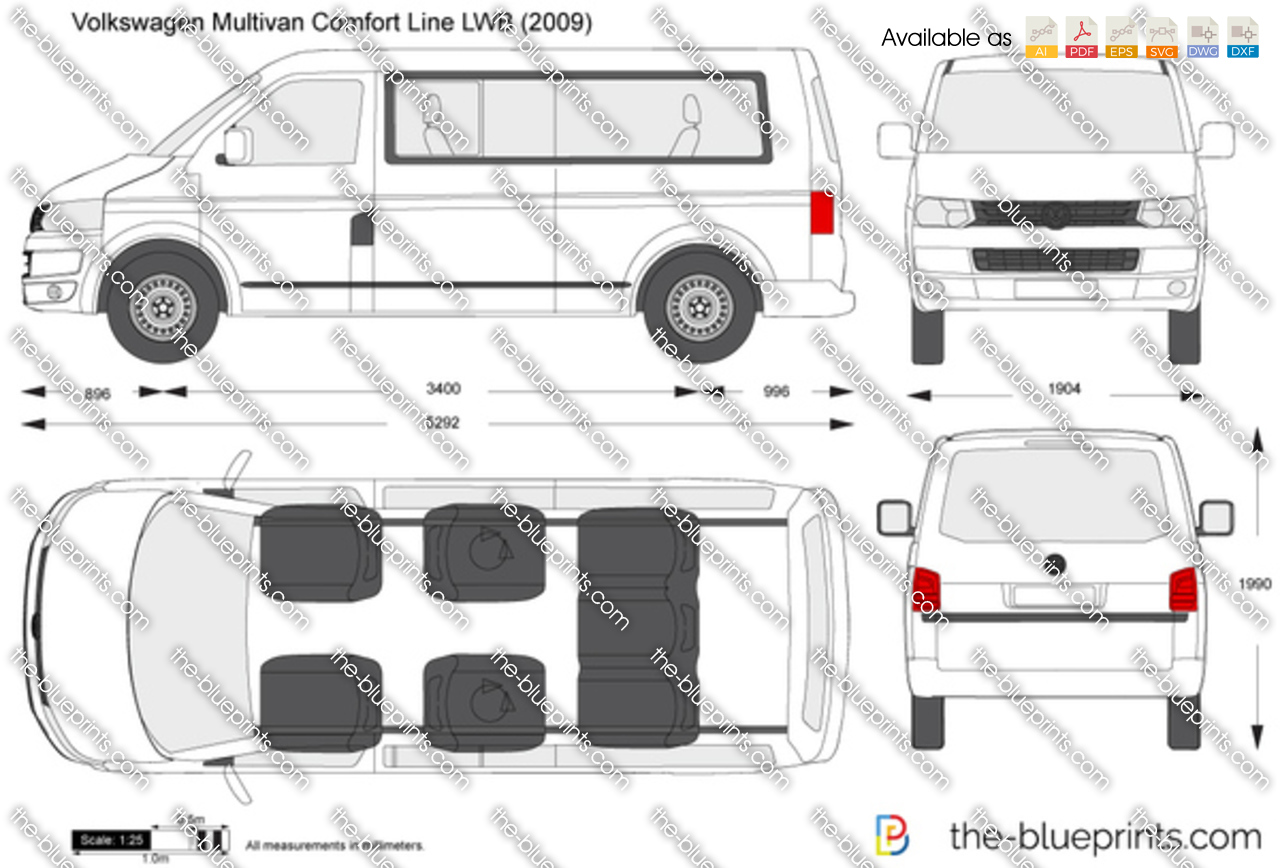 Volkswagen Multivan Comfort Line LWB