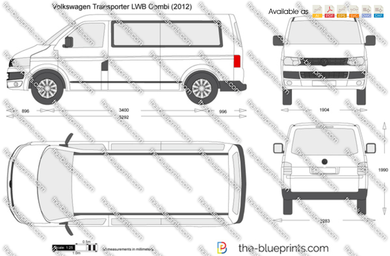 Volkswagen Transporter T5.2 LWB Combi