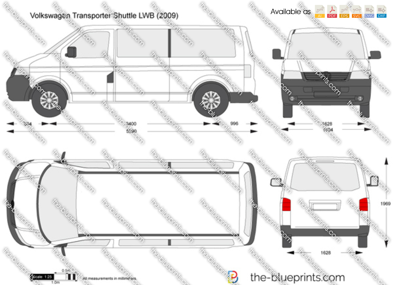 Volkswagen Transporter T5 Shuttle LWB