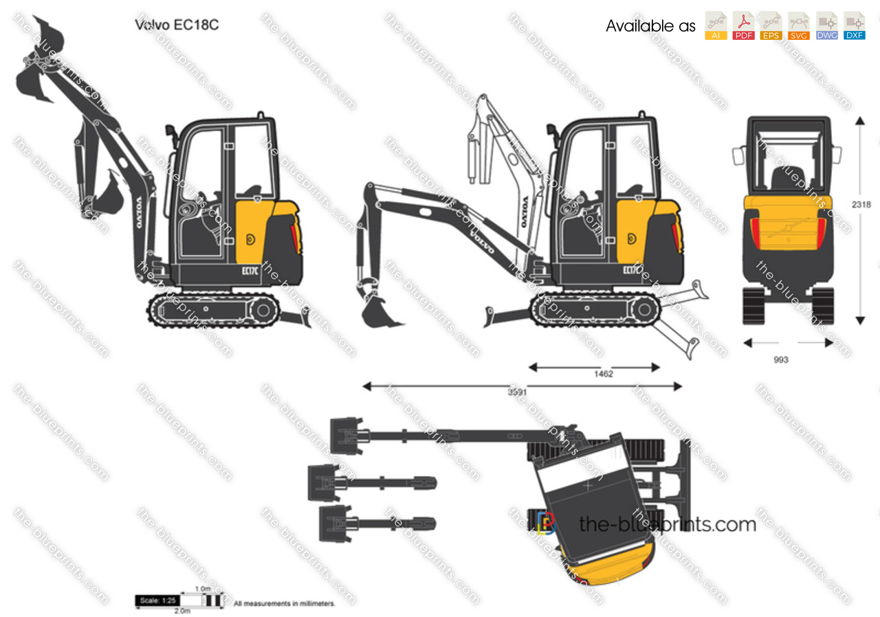 Volvo EC18C Crawler Excavator
