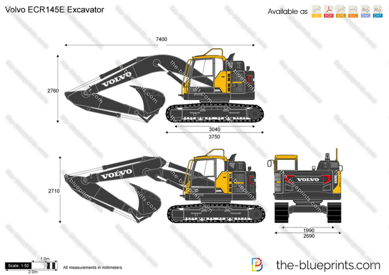 Volvo ECR145E Excavator