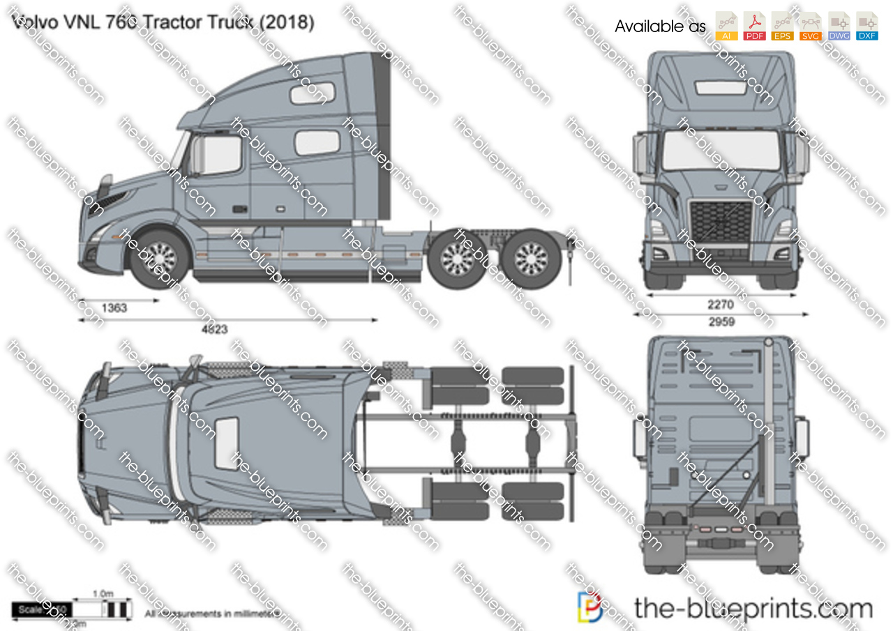 Volvo VNL 760 Tractor Truck