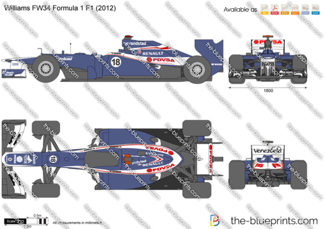 Williams FW34 Formula 1 F1