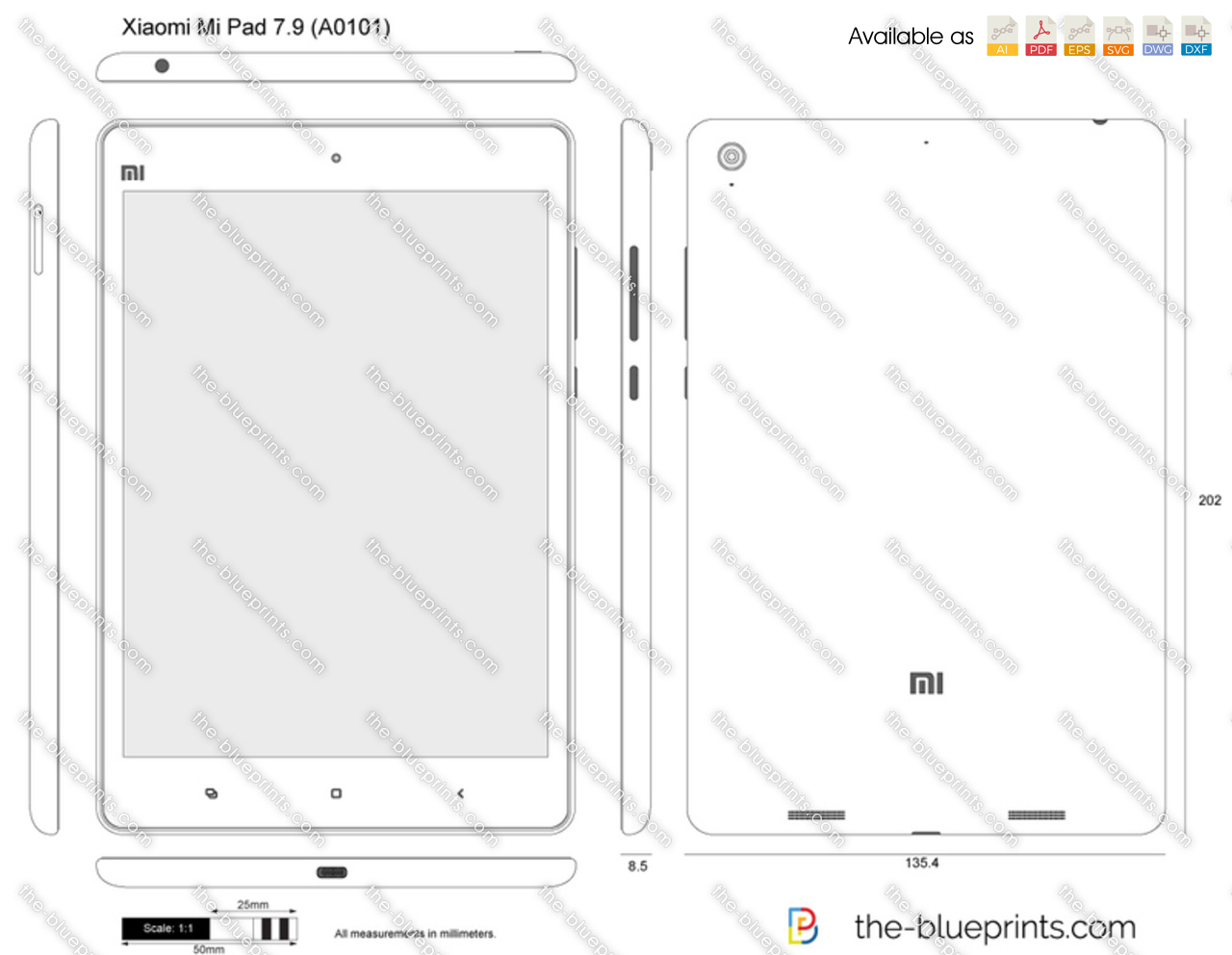 Xiaomi Mi Pad 7.9 (A0101)