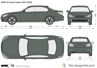 BMW 5-Series Sedan E60 (2009)