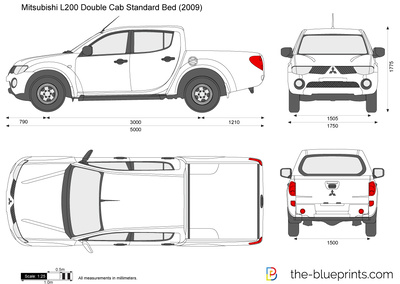 Mitsubishi L200 Double Cab Standard Bed (2009)