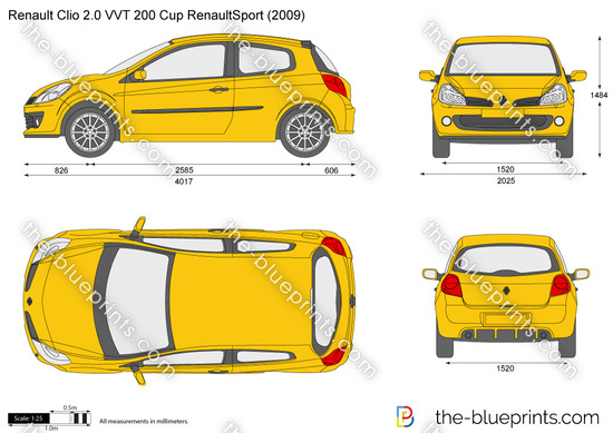 Renault Clio 2.0 VVT 200 Cup RenaultSport