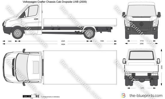 Volkswagen Crafter Chassis Cab Dropside LWB