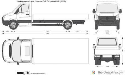 Volkswagen Crafter Chassis Cab Dropside LWB (2009)