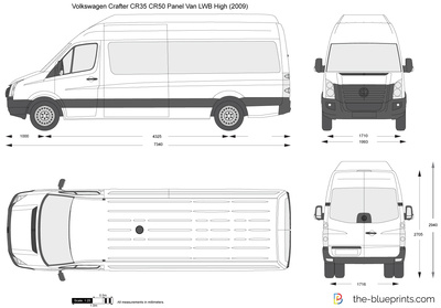 Volkswagen Crafter CR35 CR50 Panel Van LWB High