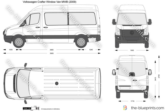 Volkswagen Crafter Window Van MWB