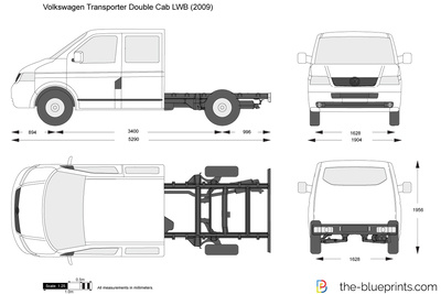 Volkswagen Transporter T5 Double Cab LWB