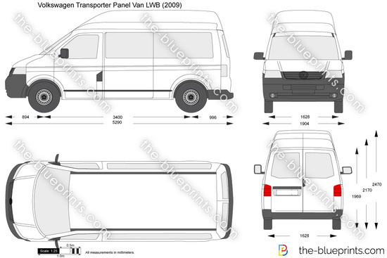 Volkswagen Transporter T5 Panel Van LWB
