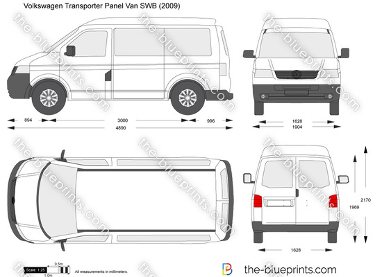 Volkswagen Transporter T5 Panel Van SWB
